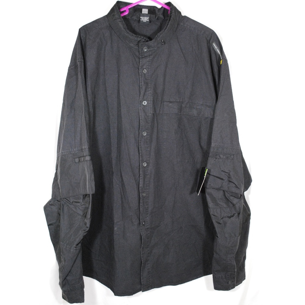 Marithe Francois Girbaud Packable Hood Shirt XXL